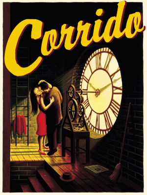 Corrido Cover (Painting by Eric Drooker)